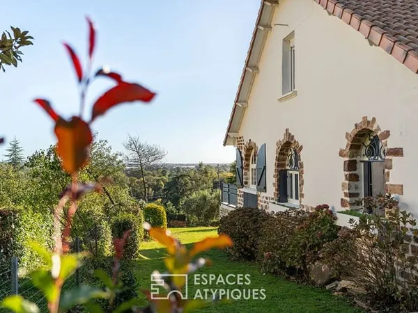 Maison de charme 1930 centre ville Le Cellier (44) 123 m² Piscine