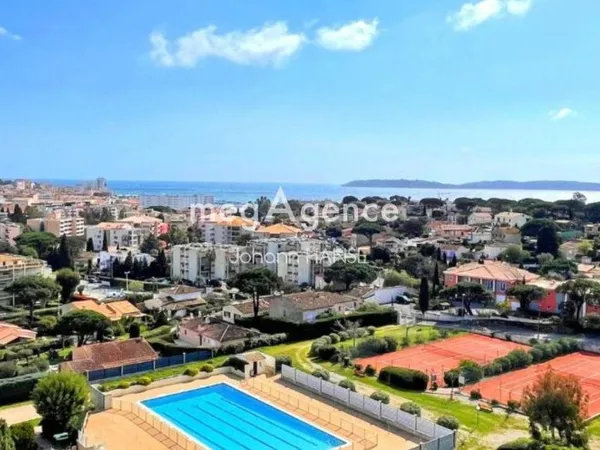 Magnifique T3 avec piscine, tennis et parking