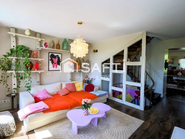 Appartement en duplex 130 m², 4 chambres.