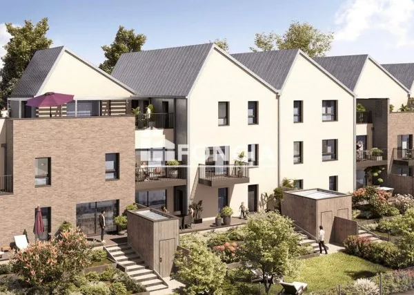 QUARTIER JEANNE D'ARC Appartement T2 neuf orienté Sud, petite copropriété, très belles prestations