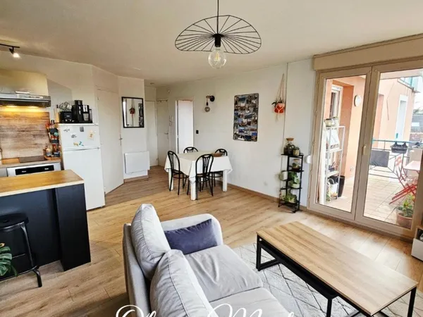 Appartement T2 - 47 m² - Résidence sécurisée - Les Maillets / Bellevue