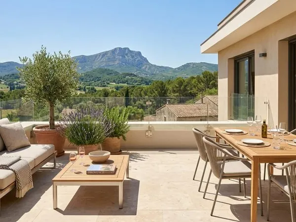 GRAND T3 de 65m² TRAVERSANT - VUE SAINTE VICTOIRE