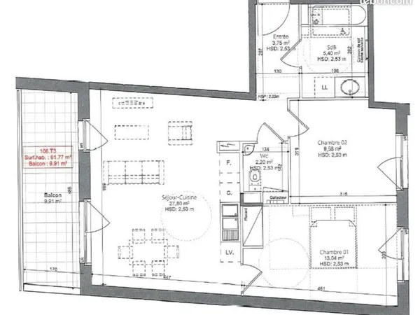 Appartement T3