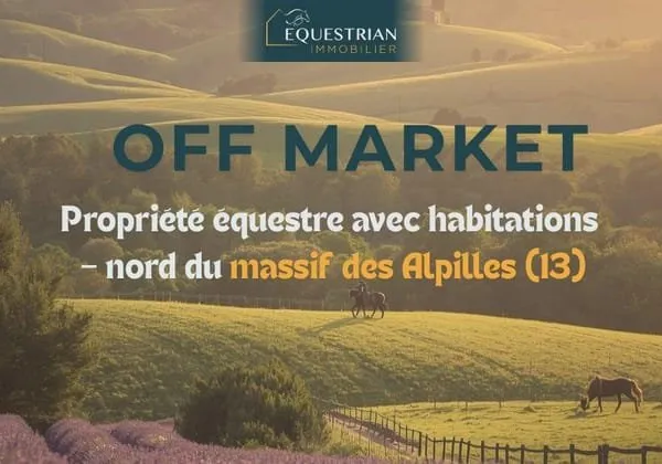 Propriété équestre avec habitations nord Alpilles (13)