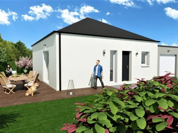 CARDOC - MAISON PLAIN-PIED - 2 CHAMBRES - 66.40m²