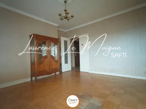APPARTEMENT T3 à rénover avec cave et garage, proche gare