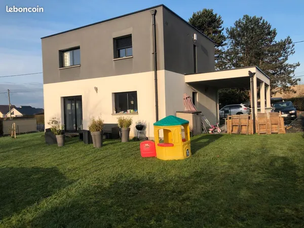 Maison contemporaine t4 + jardin privatif