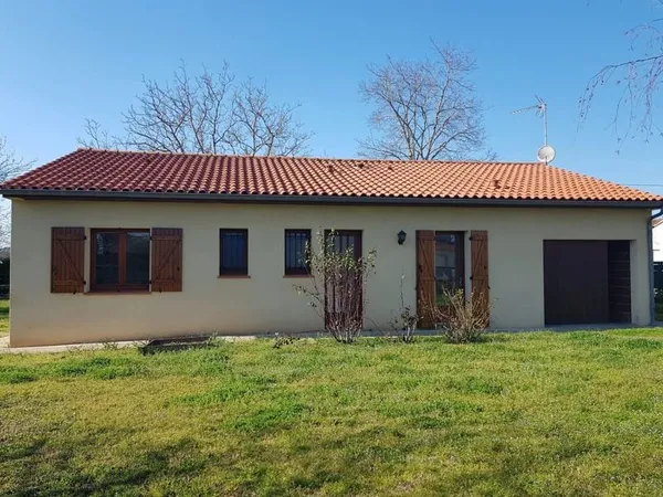 Maison T4 de plain-pied climatisée
