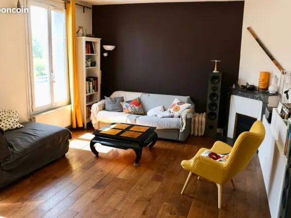 Beau duplex 100m2 au sol proche porte d'Italie