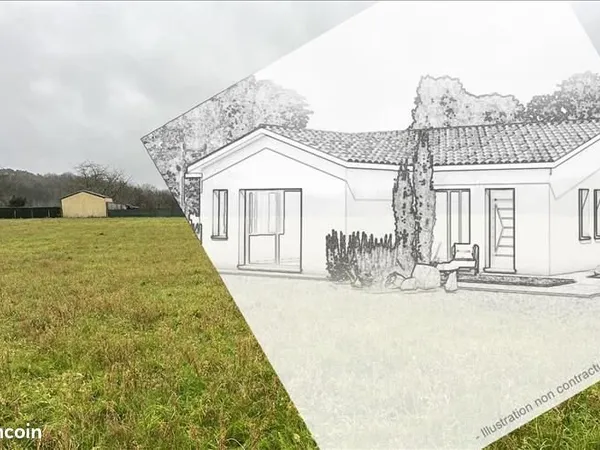 Terrain 2 283 m² Saint Front La Riviere