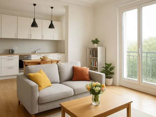 Appartement 2 pièces 66 m²