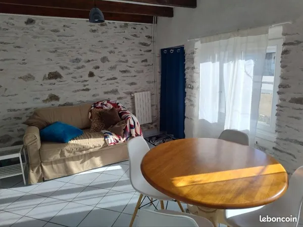 30 m² en rez-de-chaussée