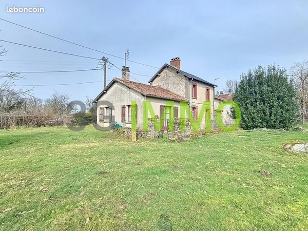Vente | Maison à rénover | 4p | 2ch | 75 m² | Saint-Sornin-la-Marche