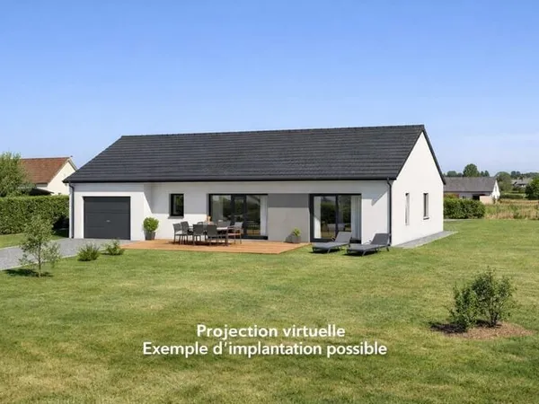 Terrain constructible 1002 m² - au calme - à 15 min de Troyes