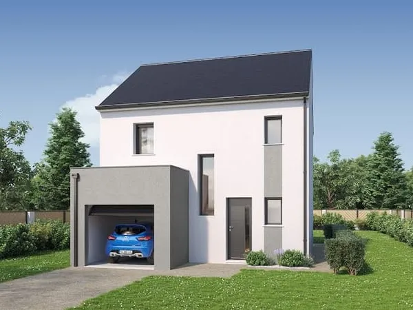Maison neuve 4 pièces 76 m²