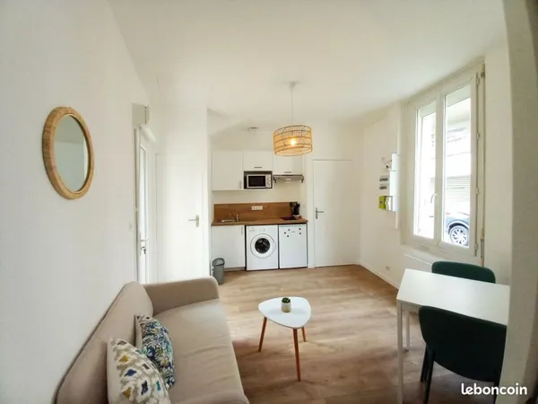 Appartement T1 bis meublé 22.60m² - Bordeaux quartier Saint-Seurin - Fondaudège