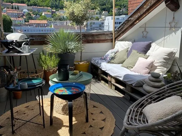 Appartement T4 atypique avec tropézienne