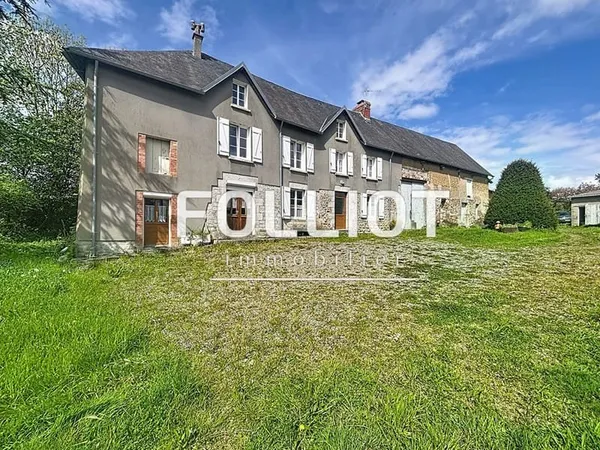 À VENDRE 50660 TRELLY MAISON EN PIERRE ET MASSE DE 127 M² EN PLEINE NATURE !