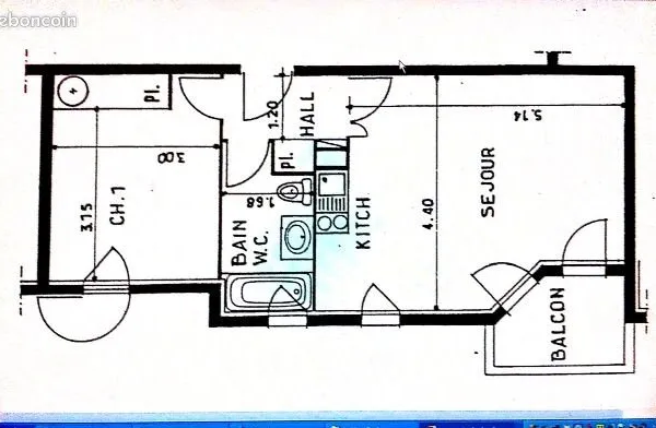 Location T2 Marseille