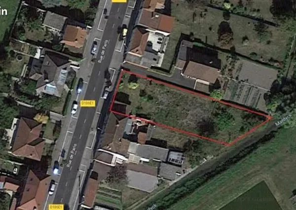 Terrain 857 m² AIRE SUR LA LYS