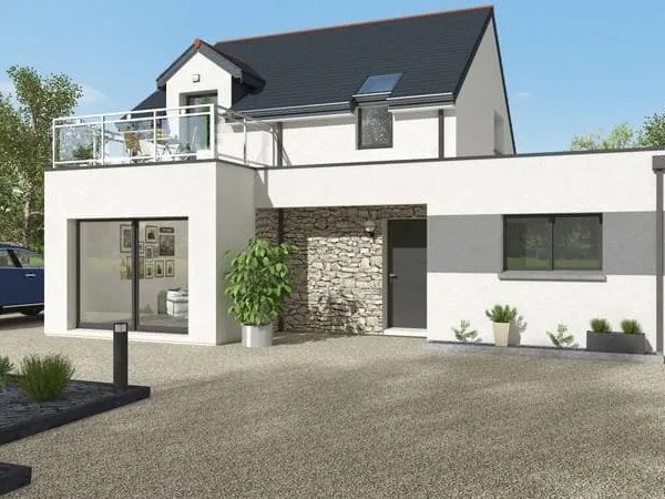 Projet de construction d'une maison 129 m² avec terrain à CHATEAUBOURG (35)