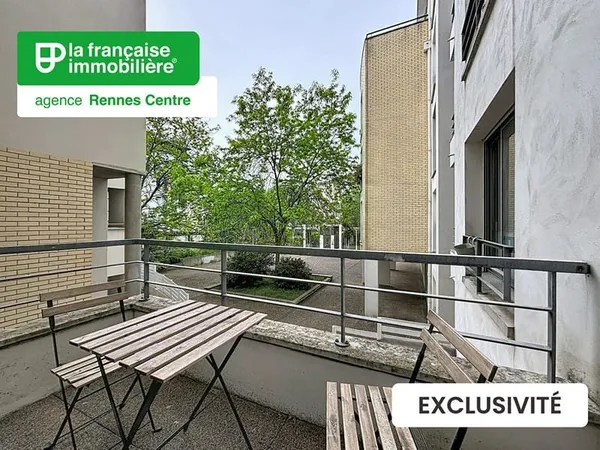 Appartement Rennes - Centre-ville - Chézy Dinan - Studio - 31.40m² - balcon - loué