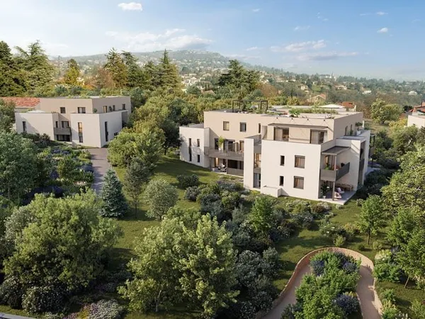 Saint Didier Au Mont D Or, appartement D17 T2 de 43.40m²+5.52m² de balcon EST+ garage