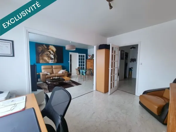 LUMINEUX & TRAVERSANT - 80 m² - PROCHE CHR