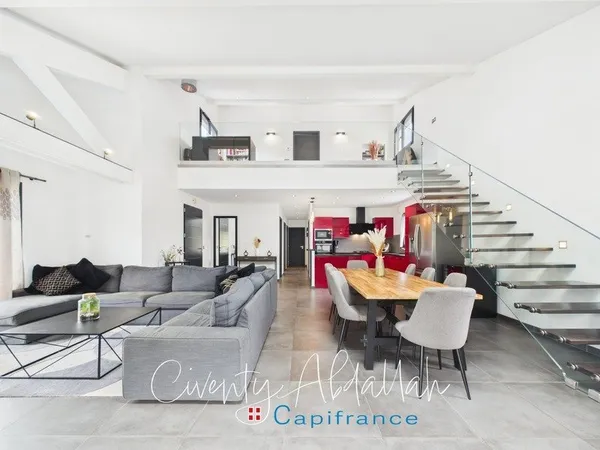 FILLIERE (74) Villa contemporaine avec vue panoramique & terrain construuctible - Opportunité rare p