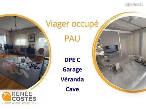 Appartement en Viager 3 pièces 76 m²
