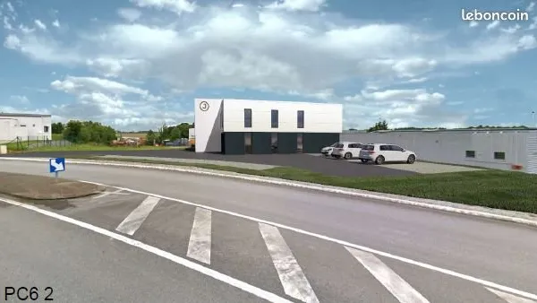 Local Pontivy 450m2 sur 1115m2 Visibilité