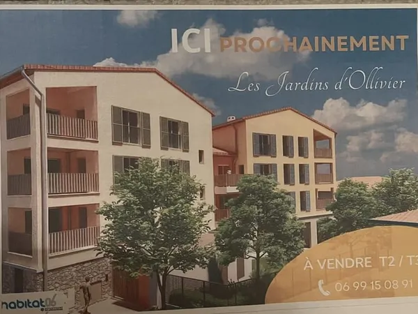 Appartement neuf Vente Contes 3p 68m² 325000€