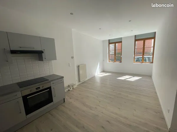Loue à Arras en centre-ville Appt T2 en rdc