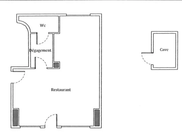 Local commercial 37 m²