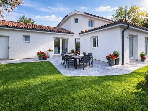 MAISON MODERNE avec de BELLES PRESTATIONS