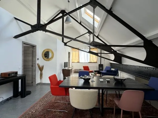 TOURCOING * EXCLUSIVITE * FRESNOY BLANC SEAU LOFT ATYPIQUE // 2 CHAMBRES// PARKING // TERRASSE