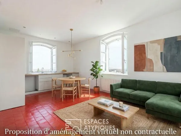 Appartement de caractère au coeur d'un château à Belleville-en-Beaujolais