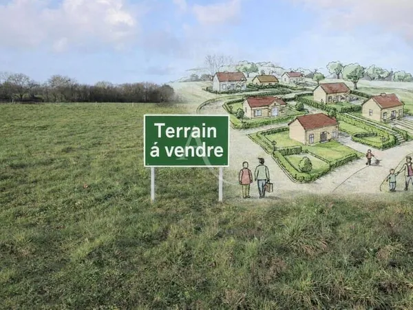 Terrain constructible 435 m²