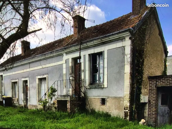 Terrain avec maison Vendome centre