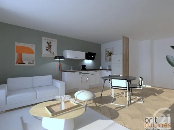 Appartement 2 pièces 44 m²