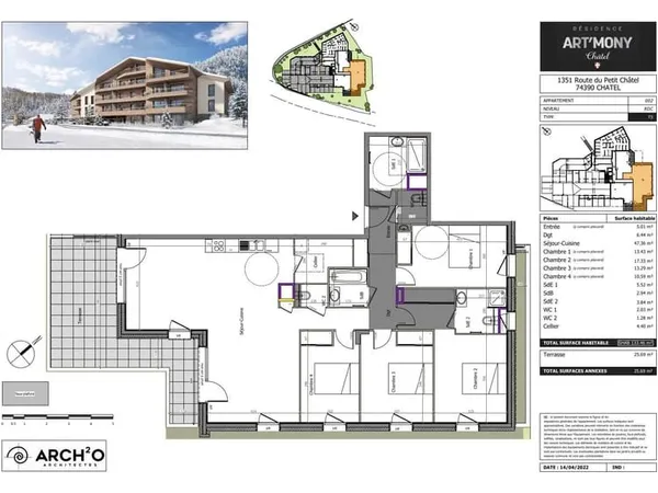 APPARTMENT T5 NEUF MONTAGNE