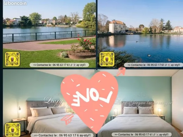 ​✨ coloc de standing - vue sur le lac - rénové à neuf ✨