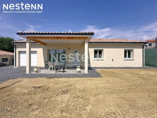 Maison neuve de plain-pied à Preignan avec 3 chambres et jardin