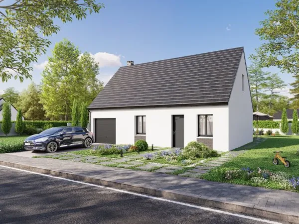 Terrain + maison 78 m²
