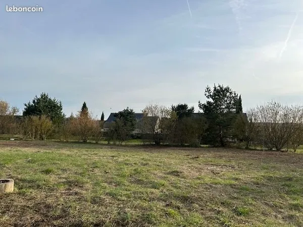 Terrain constructible viabilisé