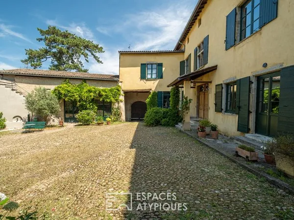 Maison historique dans un cadre idyllique