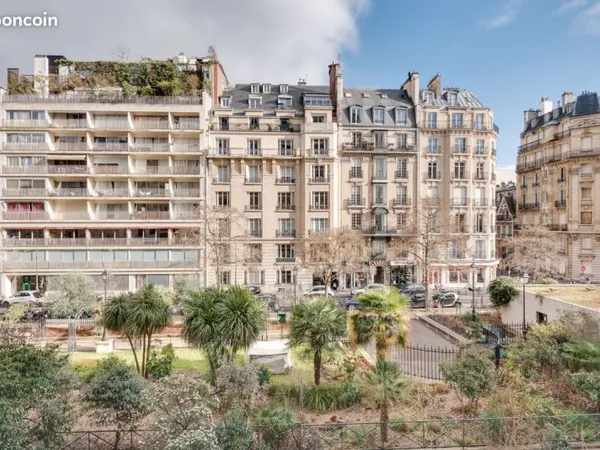 2 chambres, Paris 16ème nord, au calme vue jardin