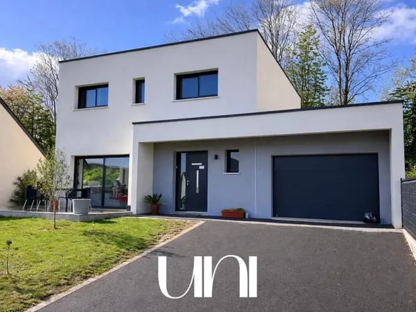 Maison 4 pièces de 125,30 m2 avec garage - Bénouville
