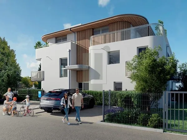 Anglet, proche Chiberta : appartement T4 neuf avec grand jardin de 324 m² et terrasse , 2 parking en