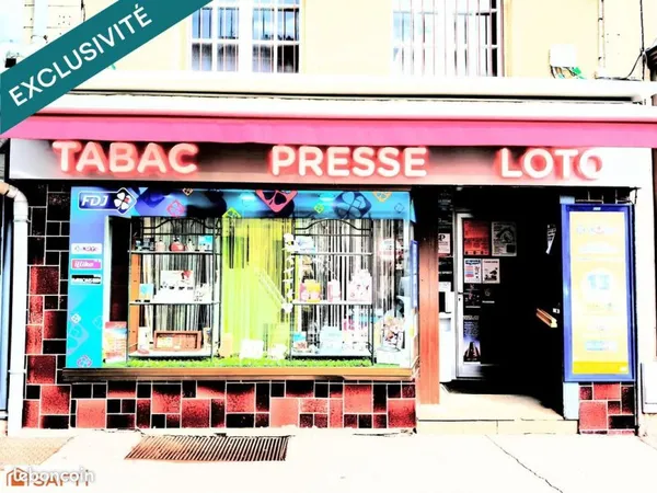 Presse, tabac 22 m² MIRECOURT
